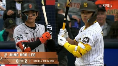 MLB 샌프란시스코 vs 샌디에이고 이정후 & 김하성 주요장면 스포츠 영상